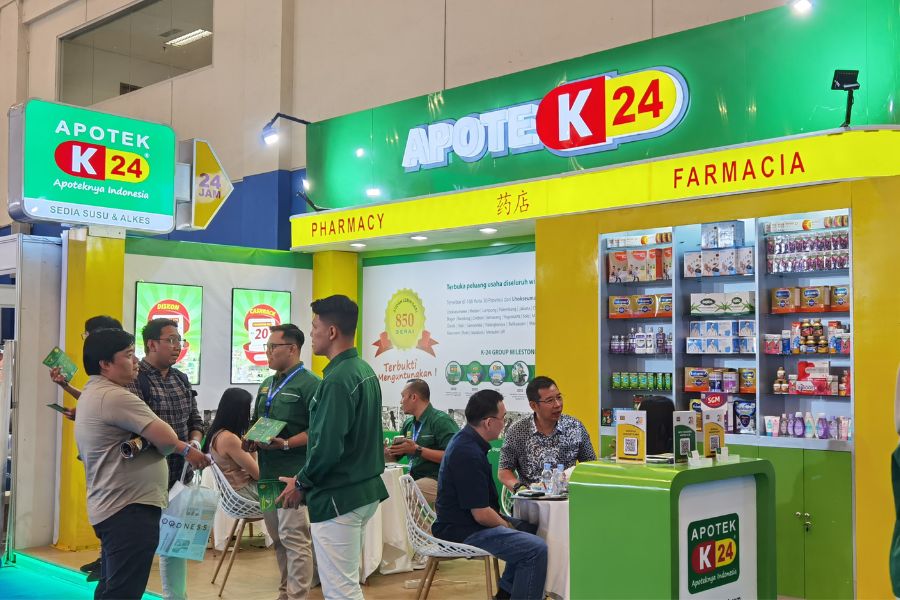 Apotek K-24 Hadir di IFBC Expo 2025, Banyak Pengunjung Penasaran!